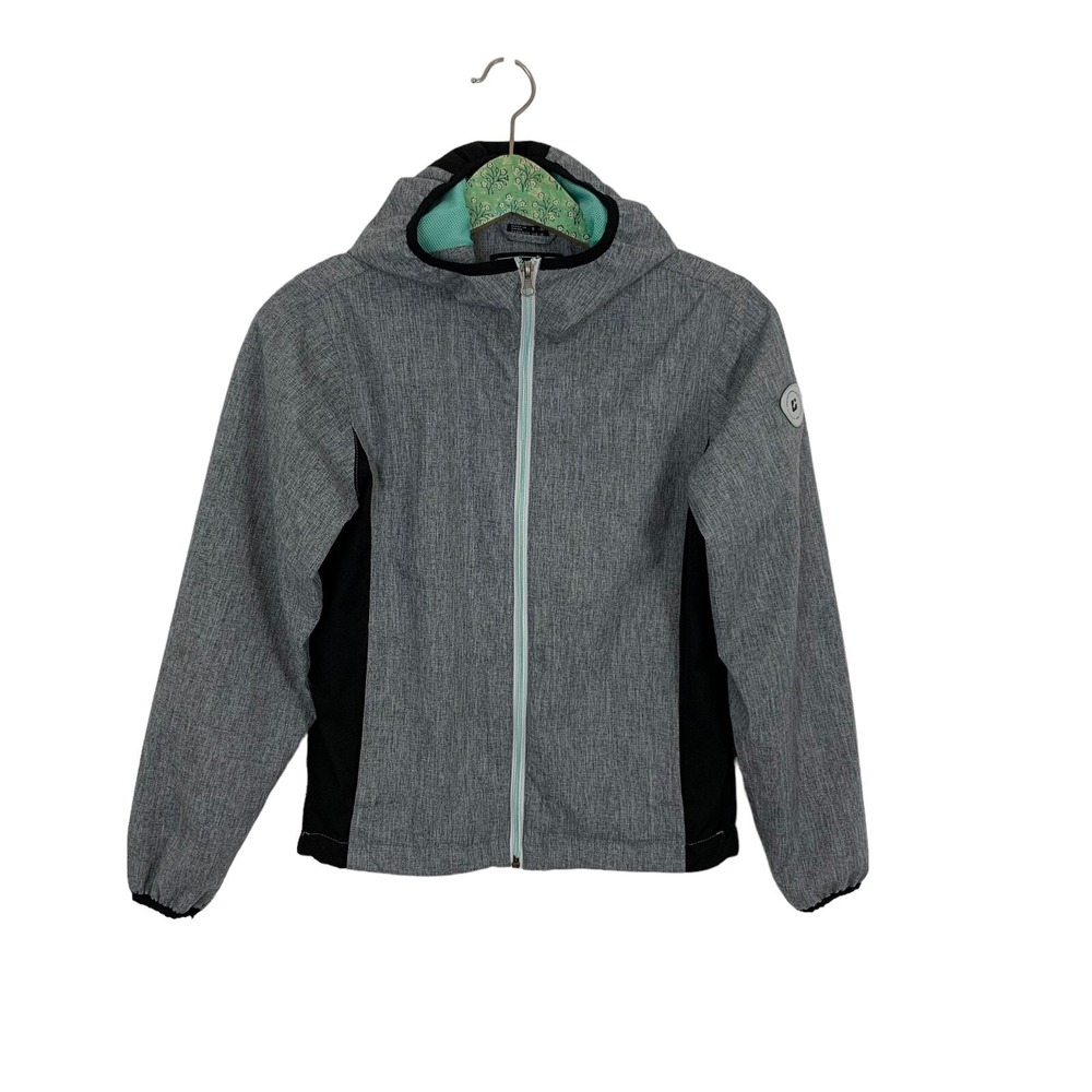 Killtec Girls Jacket 12‎ Gray Zip Up Waterproof Windproof Outdoor Winter